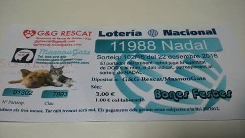 Loteria de Navidad 2016