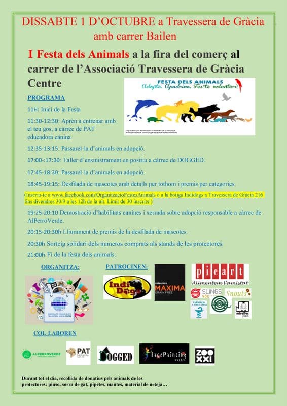 I Festa dels animals